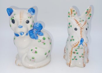 Cat & Dog Ceramic Set