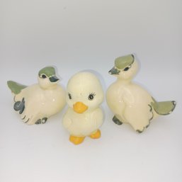 X3 Ceramic Decorative Ducks