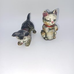 Ceramic Cats X2