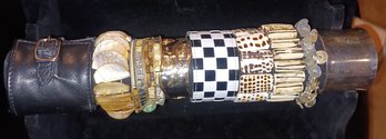 9pc Variety Cuff Bracelets & More