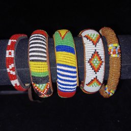 Beaded Navajo Bracelets X5 Pcs
