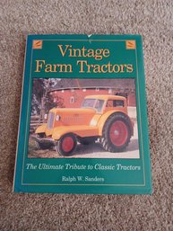 Vintage Farm Tractors Coffee Table Book