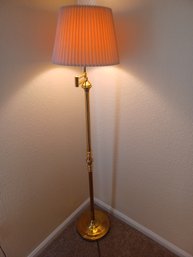 Gold Tone Floor Lamp
