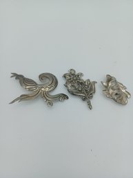 Sterling Silver Pins & Brooches