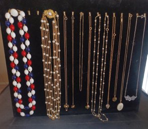 Goldtone Necklace Lot