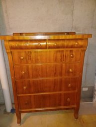 Beautiful Antique Chest Of Drawers & Mirror