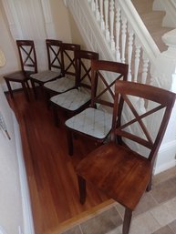 X6vsolod Wood Cross Back Chairs