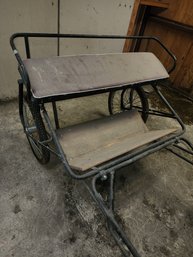 Vintage Pull Behind Horse Cart
