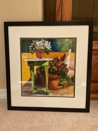Framed Repo Painting Picture