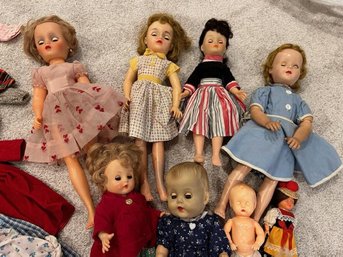 Vintage 1950s Dolls & Doll Clothes