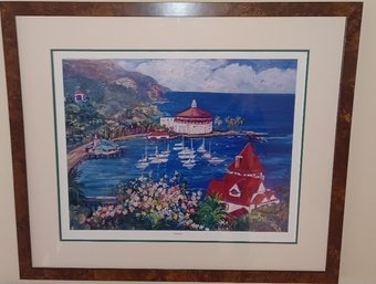 Framed Print Of Catalina Island