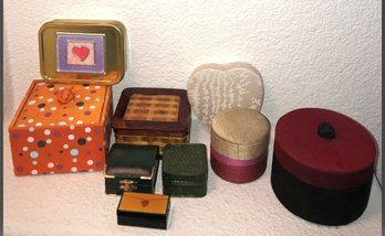 Trinket Boxes And Ring Box