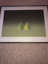 Signed & Numbered Pear Picture