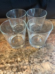 Glass Cups Set Of 4