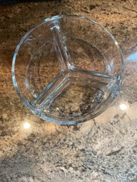 Glass Divider Bowl