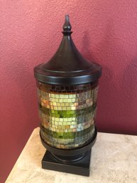 Decorative Candle Holder W Lid