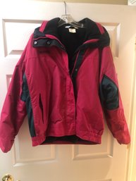 Pink Columbia Womans Jacket-size Large