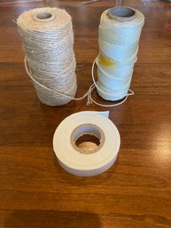 Twine And String With Tape