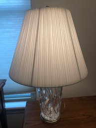 Crystal Lamp W Shade