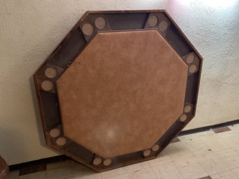 Poker Table Topper With Turn Table