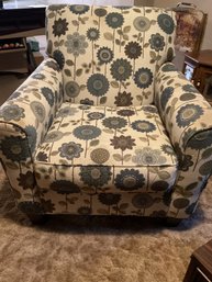 Floral Arm Chair