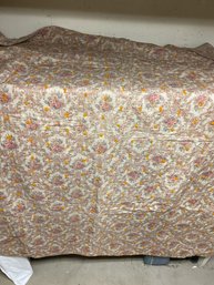 Floral Homemade Quilt