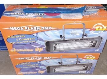 American Dj Mega Flash DMX Strobe Light X2
