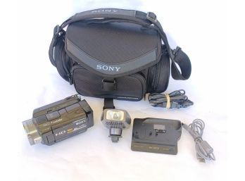 Sony Camcorder And Accessories