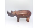 Kenya Rhino Stone Figurine