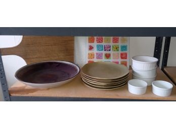 Cutting Board,plates & Pottery