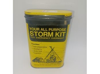 1960s All Purpose Vintage Storm Kit Sealed