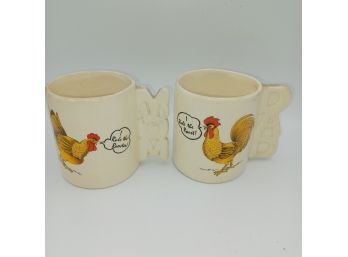 Mom & Dad Vintage Coffee Mugs