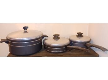Miracle Maid Cookware Pots X3 W Lids