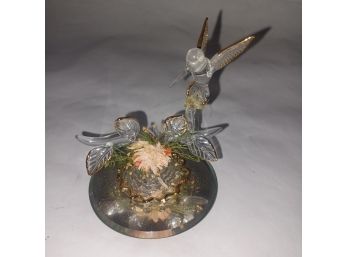 Small Glass Bird Sculpture