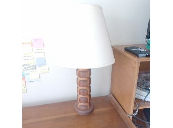 Hand Made Wooden Lamp