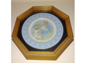 Framed Decorative Plate