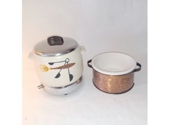 Small Electric Cooker And Bowl