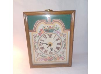 Framed Battery Operated Clock