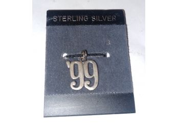 Sterling Silver '99 Pendant