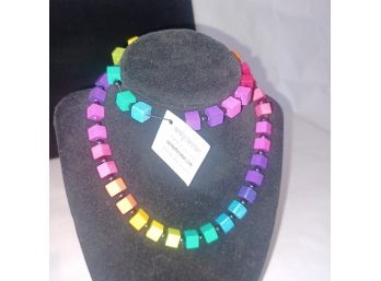 Colorful Fun Necklace & Braclet