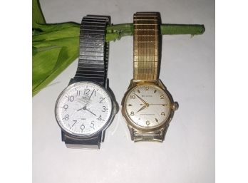 Bulova & Timex Watch