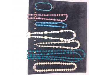 6 Necklaces 1 Bracelet