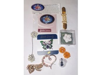 Brooches & Clip On Earrings 10pc