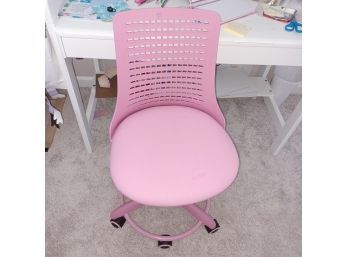 Kids Pink Desk Chair