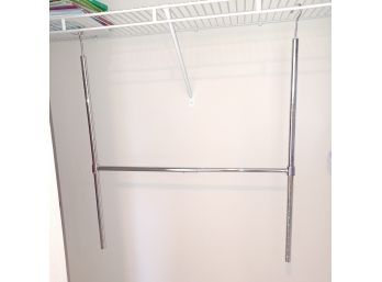 Extended Hanging Clothing Rack For Closet