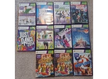 Xbox 360 Kinect Games X11