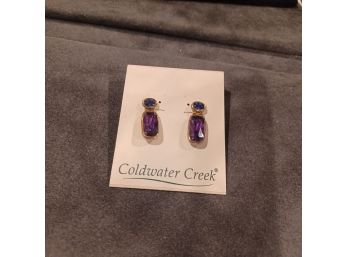 Coldwater Creek Sterling Silver Earring