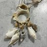 059 Lot Of 3 Vintage Pearly Whorl-Type Sea Shell Necklaces