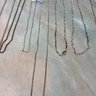 102 Lot Of Ten Sterling Silver Dainty Chains