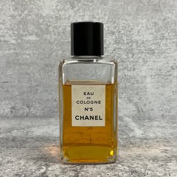 122 Vintage Chanel Number 5 Perfume, 75 Percent Full